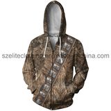 Fleece Hoodie Men's Short Sleeve Hoodiesleeveless Hoodie (ELTHSJ-8)