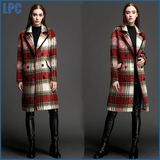Classic Brand Lattice Wool Thickness Outer Wear