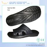 Durable Black EVA Men Slippers, Classic Cheap Slippers