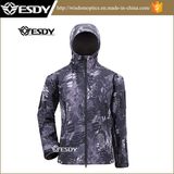 Black Python Camo Hunting Camping Ski Wind Waterproof Coat Jacket