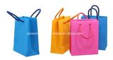 Custom Printed Coated Paper Gift Bags with Ribbon Rope Handle