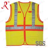 High Visibility Workwear Reflective Safety Vest (QF-547)