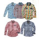 High Quality Men's Check Casual Shirt (LL-S01)