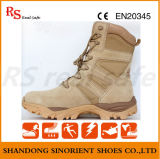 Suede Leather Military Boots for Police Man