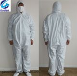 Disposable Sf Breathable Nonwoven Coverall with Type 5/Type 6