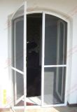 Aluminium Arch Steelwire Mesh Flyscreen Door (BHN-CD08)