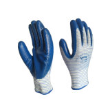 Cheap 13gauge Zebra Nitrile Gloves