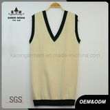 Ribbed V Neck Cricket Sweater Vest