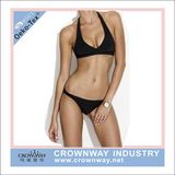 Women Girl Fashion Wholesale Black Sexy Bikini Halter Swimwear