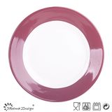 Luxury Purple Glazing Rim Dinner Plate
