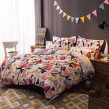 China Manufacture Wholesale Price Printed Cotton Bed Linen Bedding Set