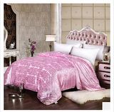 High Quality Beautiful Pure Cotton Jacquard Satin Fabric Kapok Quilt of China