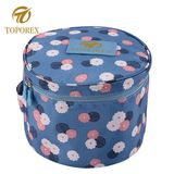 Manufacturer Sale Round Bra Underwear Handbag Ladies Make up Bag for Travel