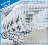 Small Diamond Printed Cotton Duvet Cover Set