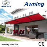 Outdoor Motorized Polyester Folding Retractable Awning B4100