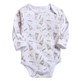 Allover Picture Print Baby Romper