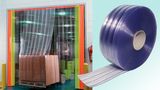 Hot Sale Plastic Transparent PVC Strip Curtain Sheet in China