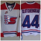 Whl Spokane Chiefs Minor Cluchengrab Embroidery Ice Hockey Jerseys