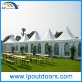 Hot Sale Aluminum White PVC Marquee Pagoda Gazebo Tent