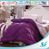 Double Sides Soild Pupre Microfiber Quilt Duvet