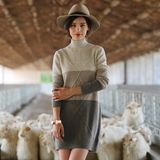 Women's High Neck Cashmere Sweater