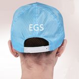 Blue/White/Pink ESD Fashion Baseball Work Caps