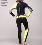 2016 Fashion Design 3mm Neoprene Long Sleeve Women's Beachwear