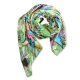 Ladies Fashion Polyester Artificial Silk Printed Scarf