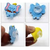 Elephant Soft PVC Kids Shoe Buckles