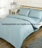 100% Polyester Satin Stripe Dyed Duvet Cover Sets