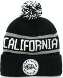 Custom Patch Embroidery Jacquard Beanie Hat