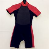 Short Neoprene Surfing Wetsuit with Nylon Fabric (HX15S31)