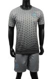 Sublimated Gary Color Man's Soccer Jersey Custom Sport Wear