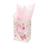 Hot Pink Color Customize Printed Personalized Paper Bags for Garments
