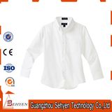 100% Cotton Kids Shirts for Boys with Long Sleeve