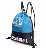 420d Polyester Drawstring Backpack with Zipper Pouch