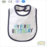 Cheap Price Baby Bib with Cotton Triming