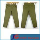 Light Green Japan Style Roll Bottom Men Cropped Chino (JC3346)