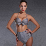 Grey Cheap Wholesale Plus Size OEM Custom Summer Bikini
