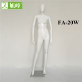 High Quality Changeable Female Glossy White Mannequins