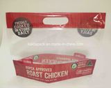 Stand up Handle Zipper Packaging Bag for Roast Chicken