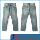 Factory Wholesale Retro Jean Denim Pants for Men (JC3231)