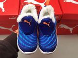 Blue Colour Sports Warm Shoes for Children