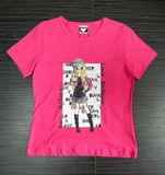 Ladies' T-Shirt with Heat Transfer Printing (M278)