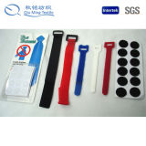 Size Customized Nylon Adhesive Black Cable Ties for Different Application