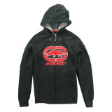 Custom Full Zipper Pullover Hoody with Applique Embroidery
