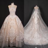 Champagne Ball Bridal Gown Wedding Dress Qh66005