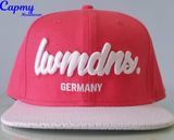 Custom Material Mesh Brim Snapback Cap Hat Factory