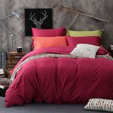 100% Egyptian Cotton Percale Duvet Cover Set