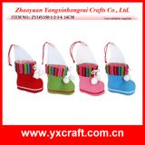 Christmas Decoration (ZY14Y150-1-2-3-4) Felt Simple Boot